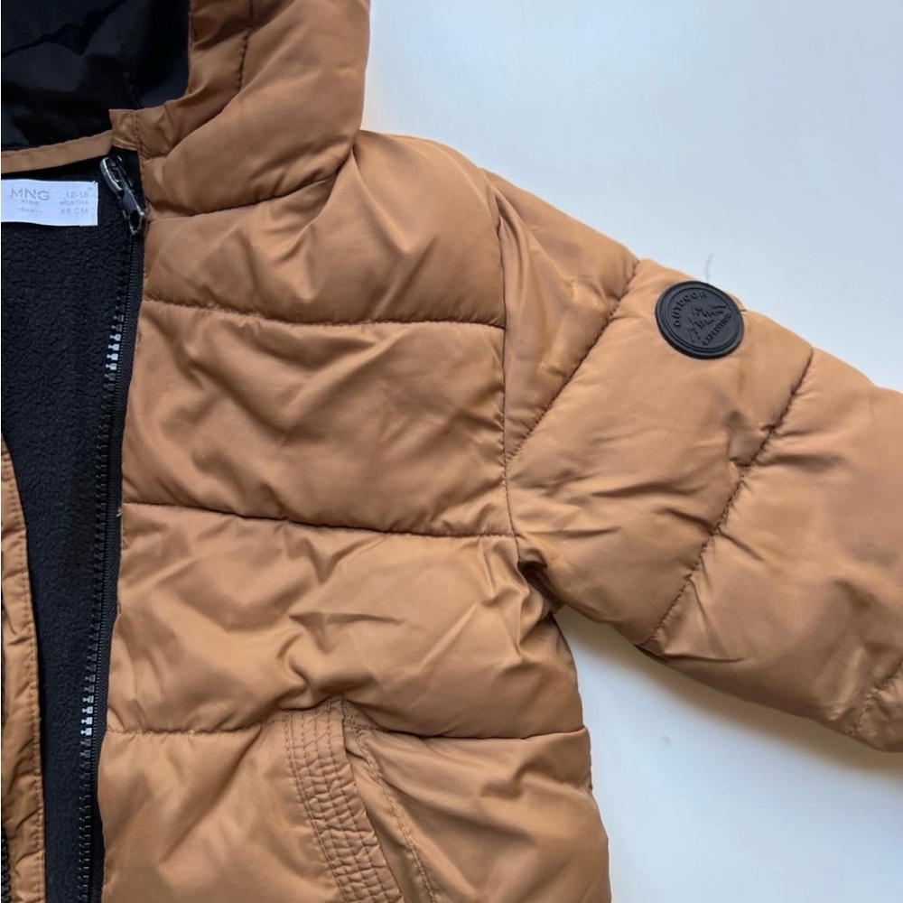 MANGO boy PUFFER JACKET 12-18months. Pristine condition. - Picture 6 of 9